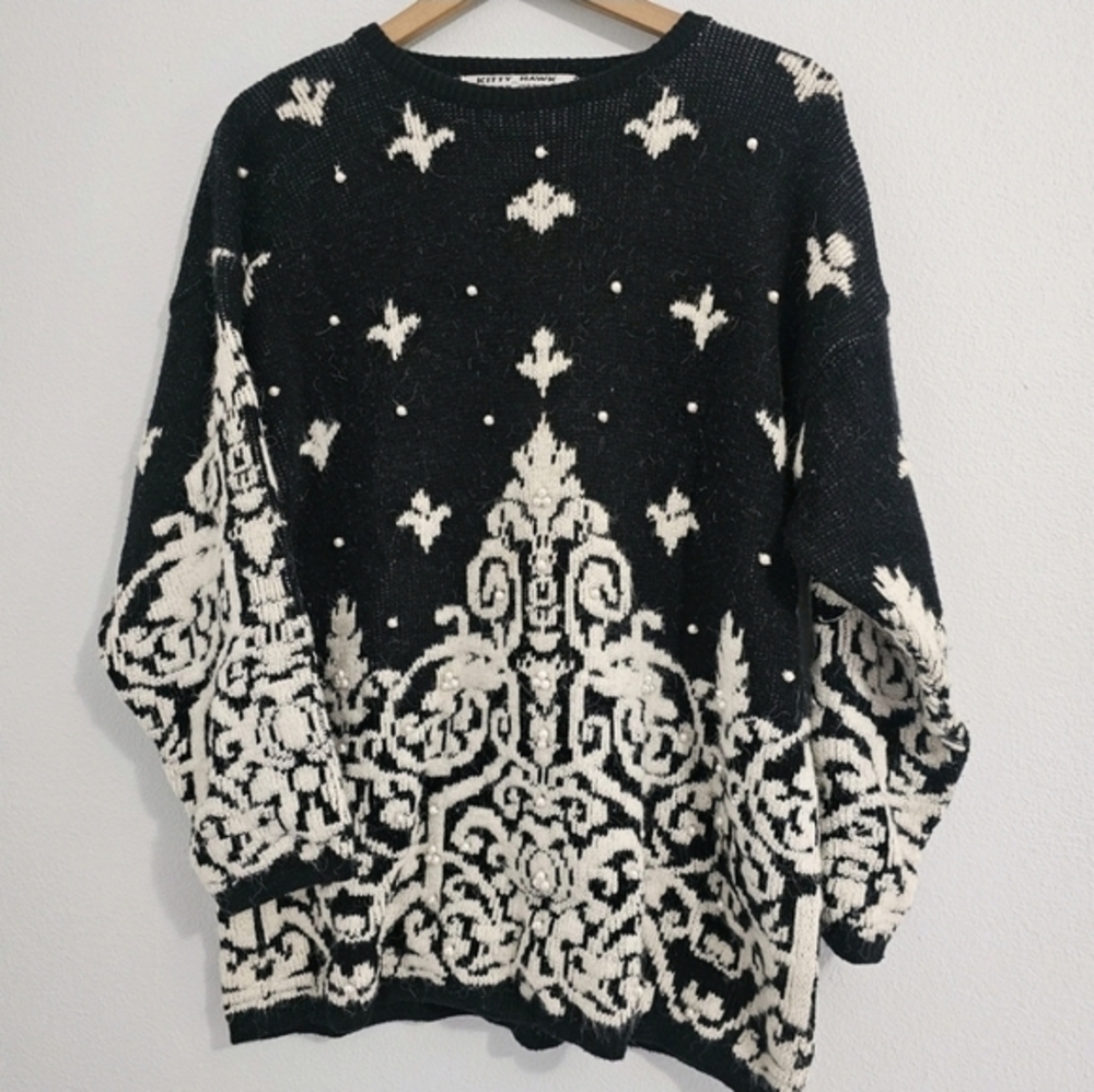 Vintage Kitty Hawk by Vivian Wang • Pearl Sweater